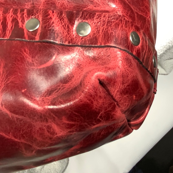 NWOT - Patricia Nash Benvenuto Berry Red Tote - Picture 13 of 15